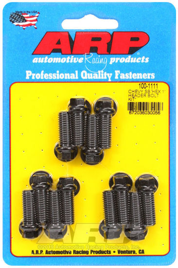 Bilde av SB Chevy hex header bolt kit