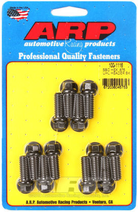Bilde av SB Chevy hex .875 UHL header bolt kit