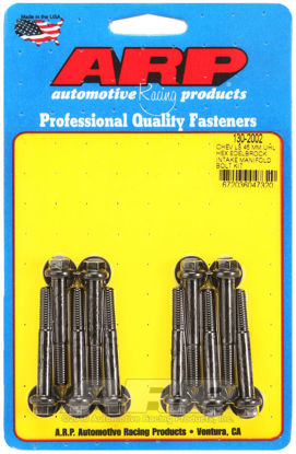 Bilde av Chevy LS 45mm UHL hex Edelbrock intake manifold bolt kit
