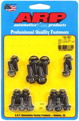 Bilde av SB Chevy 1-pc oil pan gasket 12pt bolt kit