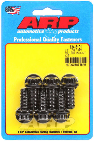 Bilde av LS1 LS2 12pt motor mount bolt kit