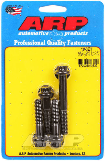 Bilde av SB Chevy 12pt short water pump bolt kit