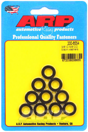 Bilde av 3/8 ID 5/8 OD black washers