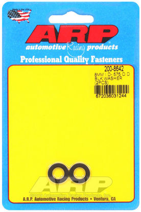 Bilde av M8 ID .575 OD black washers