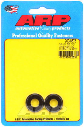Bilde av 3/8 ID 7/8 OD(radiused) black washers