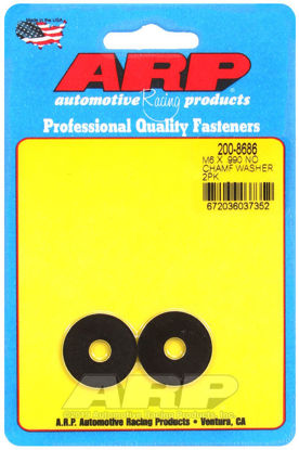Bilde av M6 ID .990 OD black washers