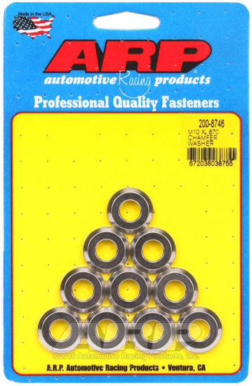 Bilde av M10 ID .870 OD chamfer SS washers