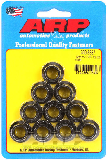 Bilde av M12 x 1.25 12pt nut kit