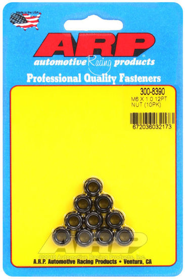 Bilde av M6 X 1.00 12pt nut kit