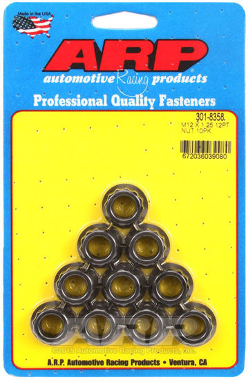 Bilde av M12 X 1.25 12pt nut kit