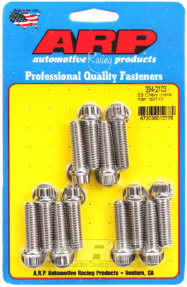 Bilde av SB Chevy intake manifold bolt kit