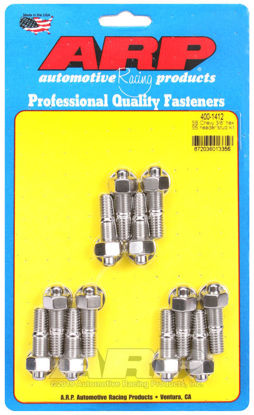 Bilde av SB Chevy 3/8 hex SS header stud kit
