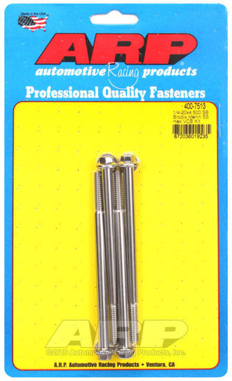Bilde av Merlin block, Brodix head SB  hex valve cover bolt kit