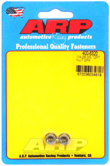 Bilde av 1/4-28 SS 12pt nut kit