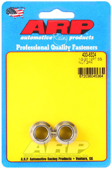 Bilde av 1/2-20 SS 12pt nut kit