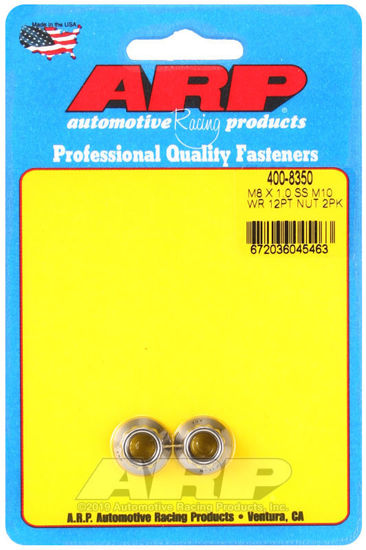 Bilde av M8 X 1.00 (M10 wr) SS 12pt nut kit