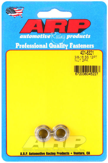 Bilde av 3/8-16 SS 12pt nut kit