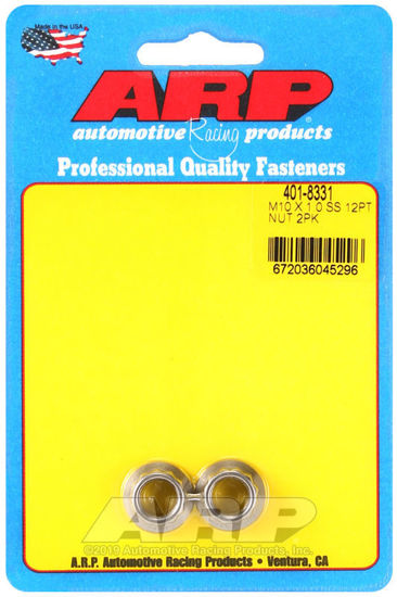Bilde av M10 X 1.0 SS 12pt nut kit
