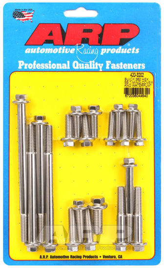 Bilde av Buick 350 SS hex timing cover & water pump bolt kit