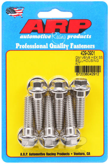 Bilde av GM V6/V8 SS hex bellhousing bolt kit