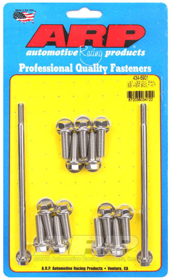 Bilde av LS1 LS2 SS hex oil pan bolt kit