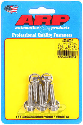 Bilde av Chrysler hemi 5.7/6.1L SS hex rear main seal plate bolt kit