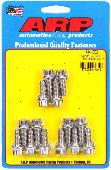 Bilde av Mopar 340-360 SS 12pt header bolt kit