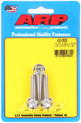 Bilde av Ford SS 3-bolt 5/16" hex starter bolt kit