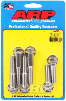 Bilde av SB Ford manual trans SS hex bellhousing bolt kit