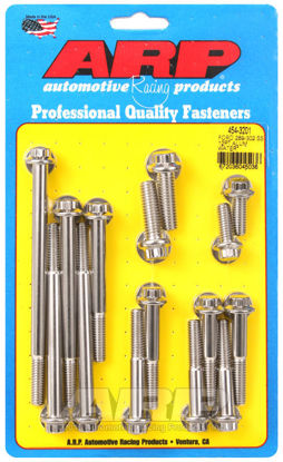 Bilde av Ford 289-302 SS 12pt aluminum water pump and front cover bolt kit