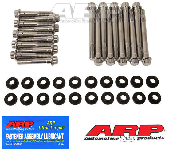 Bilde av SB Ford, w/W heads, SS 12pt head bolt kit