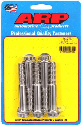 Bilde av 7/16-14 X 2.750 12pt 1/2 wrenching SS bolts