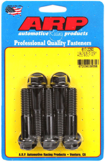 Bilde av 1/2-13 x 2.250 hex black oxide bolts