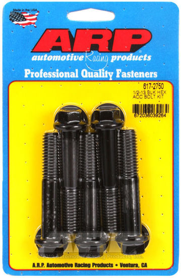 Bilde av 1/2-13 x 2.750 hex black oxide bolts