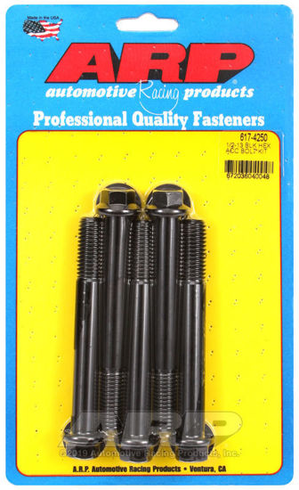 Bilde av 1/2-13 x 4.250 hex black oxide bolts