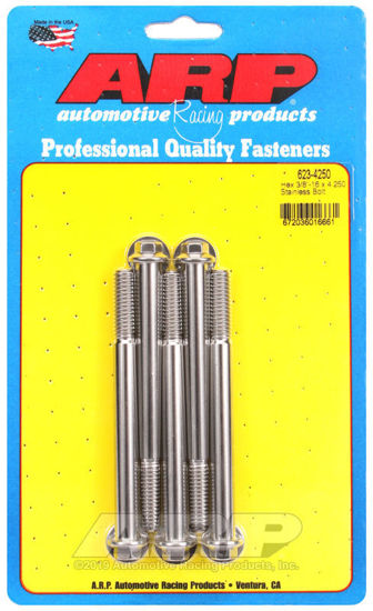 Bilde av 3/8-16 x 4.250 hex SS bolts