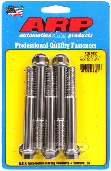 Bilde av 7/16-14 X 3.500 hex SS bolts