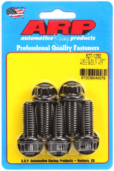 Bilde av 1/2-13 x 1.250 12pt black oxide bolts
