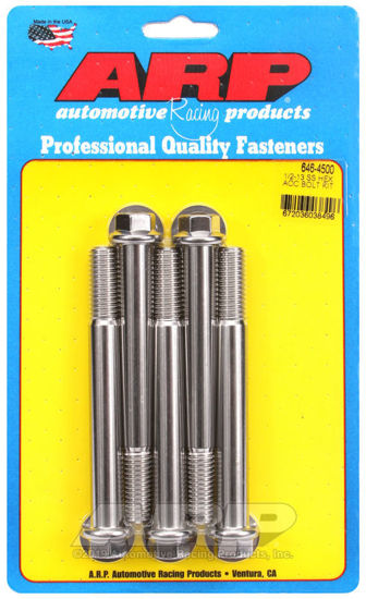Bilde av 1/2-13 x 4.500 hex SS bolts