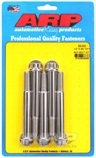 Bilde av 1/2-13 x 4.000 12pt SS bolts