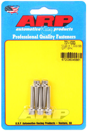 Bilde av 10-24 x 1.000 12pt SS bolts