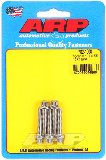 Bilde av 10-32 x 1.000 12pt SS bolts