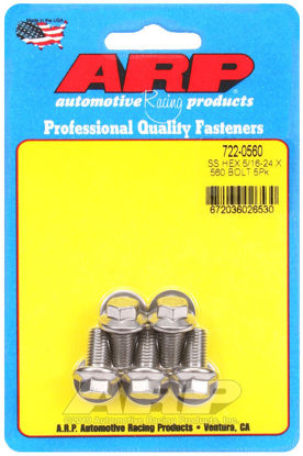Bilde av 5/16-24 x .560 hex SS bolts