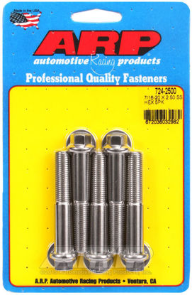 Bilde av 7/16-20 x 2.500 hex SS bolts