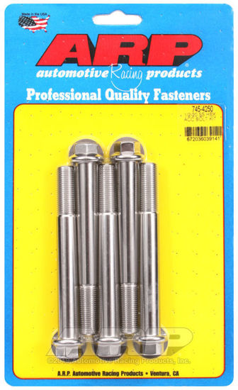 Bilde av 1/2-20 x 4.250 hex SS bolts