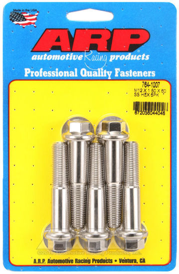 Bilde av M12 x 1.50 x 60 hex SS bolts