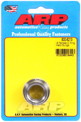 Bilde av -8 female O ring steel weld bung