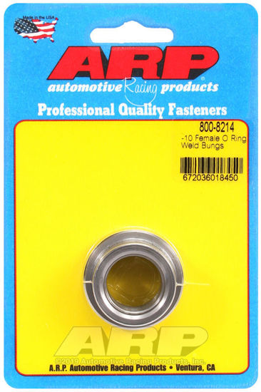 Bilde av -10 female O ring steel weld bung