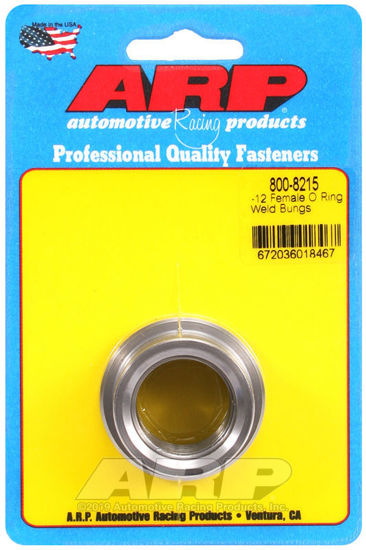 Bilde av -12 female O ring steel weld bung