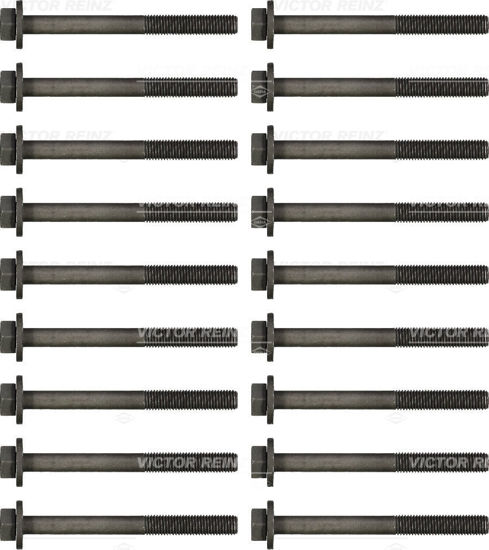 Bilde av BOLT KIT, CYLINDER HEAD OPEL